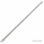 Riviérearmband 17,5cm Weißgold 585 / 14K mit 6,8ct Diamanten Vorschau