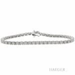 Rivierearmband 18,5cm Weißgold 585 / 14K mit 4,5ct Diamanten Vorschau