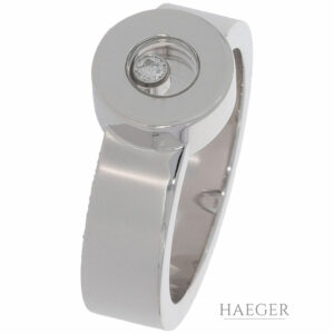 Chopard Ring Gr.57 Weißgold 750 / 18K mit 0,03ct Diamant