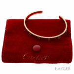 Cartier Love Armspange Gelbgold 750 / 18 Kt. Gr. 17 - Bild 4 Vorschau