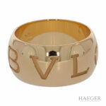 Bulgari Monologo Ring Gr.54 Gelbgold 750 / 18K - Bild 2 Vorschau