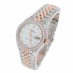 Rolex Lady-Datejust Ref. 279381 Steel/Rosegold MOP Factory Diamonds Full Set 2021 - Bild 3 Vorschau