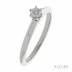 Tiffany & Co. Solitärring Gr.55 Platin 950 mit 0,18ct Diamant FULL SET Vorschau