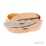 Cartier Trinity Ring Gr.53 Mehrfarbiges Gold 750 / 18K - Bild 2 Vorschau
