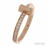 Tiffany T One Ring Gr.52 Roségold 750 / 18K mit Diamanten Vorschau