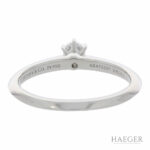 Tiffany & Co. Solitärring Gr.55 Platin 950 mit 0,18ct Diamant FULL SET - Bild 2 Vorschau