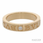Bulgari Bvlgari Ring Gr.53 mit Diamant Gelbgold 750 / 18K Vorschau