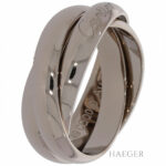 Cartier Trinity Ring Gr.49 Weißgold 750 / 18K FULL SET Vorschau