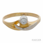 Lapponia Ring Gr.54 Gelbgold Weißgold 750 / 18K mit 0,09ct Diamant Vorschau