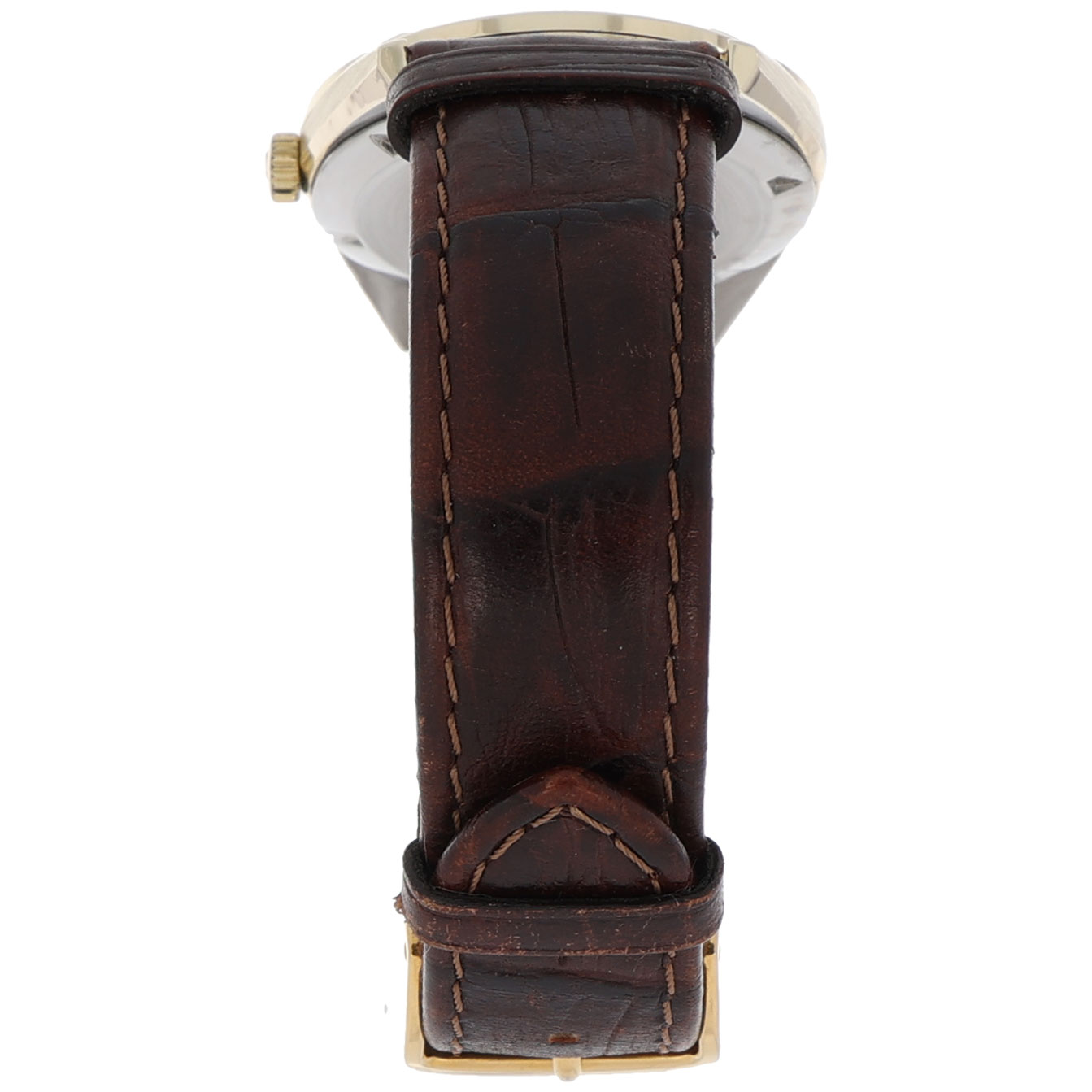 Omega Classic Constellation automatic Chronometer wide boy index goldplated ca. 1970