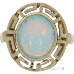 Ring Gr.54 Gelbgold 585/ 14K mit Opalen Vorschau