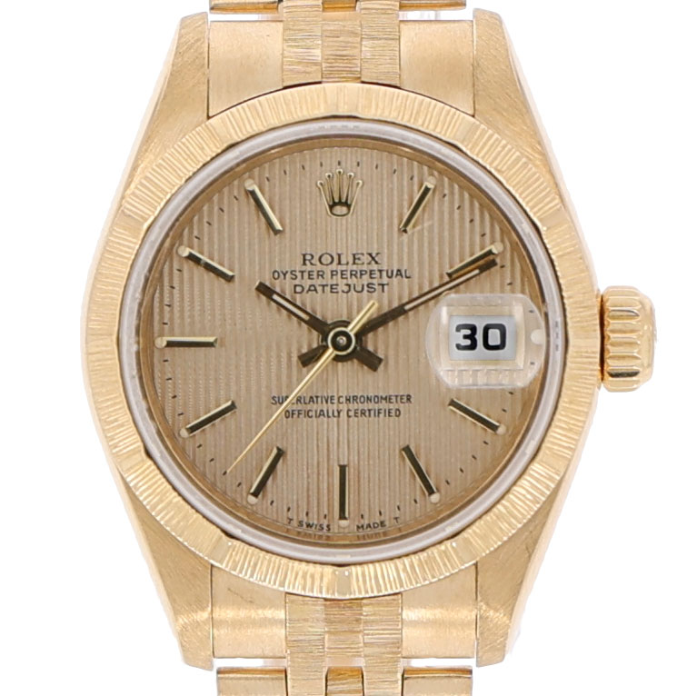 Rolex Lady Datejust in 750er Gelbgold