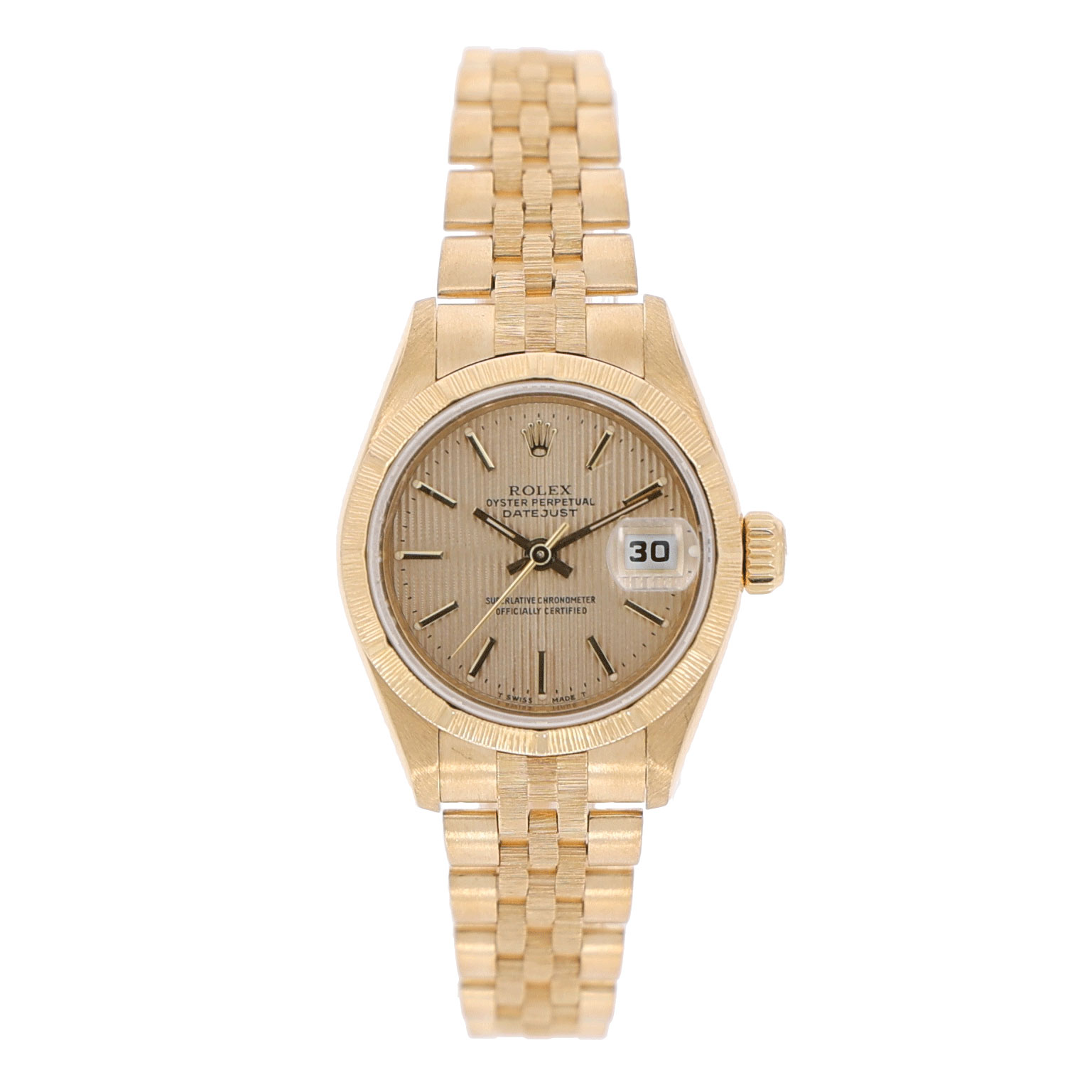 Rolex Lady Datejust in 750er Gelbgold