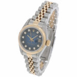 Rolex Lady-Datejust 26 Ref. 69173 blue Vignette Diamond Dial with papers 1993 LC100 Vorschau