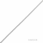 Tennisarmband 18cm Weißgold 750 / 18K mit 1ct Diamanten Vorschau