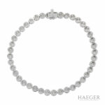 Tennisarmband 18,5cm Weißgold 750 / 18K mit ca. 2,1ct Diamanten Vorschau