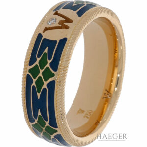 Wellendorff Pavillon Ring Gelbgold 750 / 18 Kt. Gr. 54