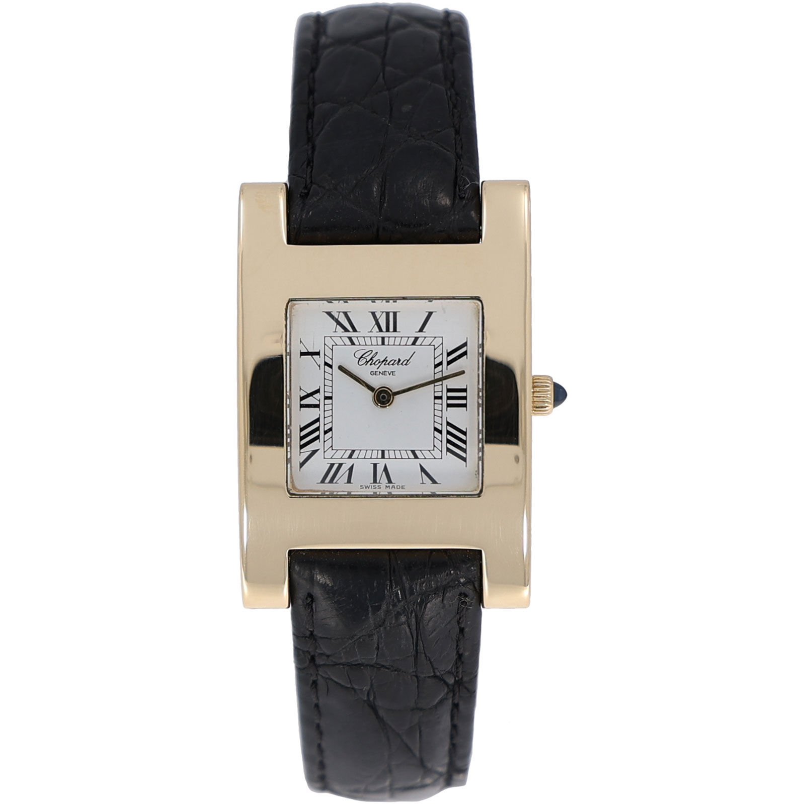 Chopard Your Hour 18k gold white roman dial Vintage Watch