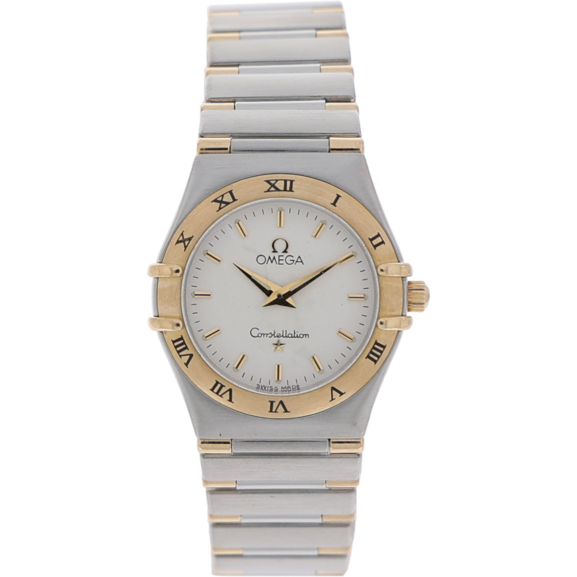 Omega Constellation Quartz Lady Manhattan Ref 1272.30.00 Stahl/Gold 25mm ca.1995’s Vintage Watch