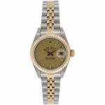 Rolex Lady-Datejust Ref. 79173 Stahl/Gold champagne dial Box und Papiere 2003 NO STRETCH Vorschau