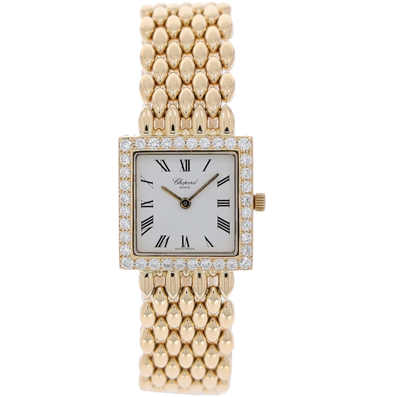 Chopard Classic Ref. 426/1 Gold 18K Factory Diamond Bezel ca.2000