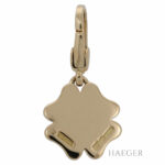 Bulgari Kleeblatt Charm Anhänger Gelbgold 750 / 18K - Bild 2 Vorschau