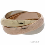 Cartier Trinity Ring Gr.49 Mehrfarbiges Gold 750 / 18K - Bild 2 Vorschau
