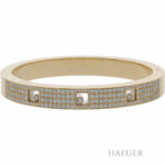 Chopard Armreif 18cm Gelbgold 750 / 18K mit 2,2ct Diamanten - Bild 2 Vorschau