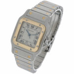 Cartier Santos Galbée Ref. 187901 29mm Quartz 1998 +Papers complete overhauled 11/24 - Bild 2 Vorschau