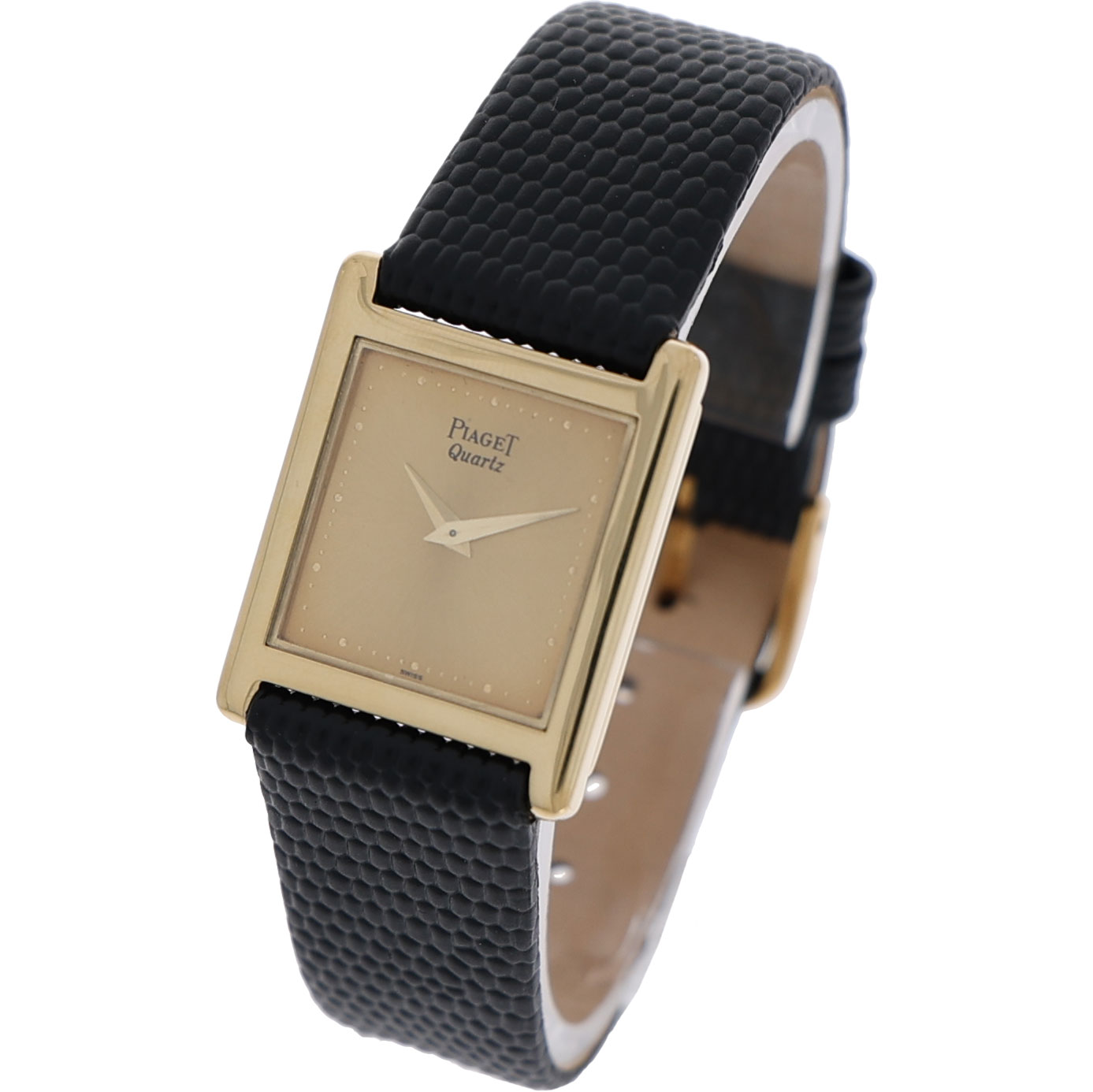 Piaget Tank Classic Ref. 70800 Gold 18 K Quarz 1980’s Vintage Watch - Bild 2