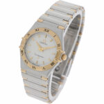 Omega Constellation Quartz Lady Manhattan Ref 1272.30.00 Stahl/Gold 25mm ca.1995’s Vintage Watch - Bild 2 Vorschau