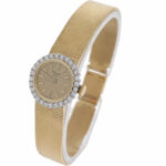 Chopard Lady Gold 18K Diamaond Watch ca. 1960 Manual Wind - Bild 2 Vorschau