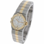 Chopard St. Moritz Ref. 8024 Stahl/Gold 18K weißes Zifferblatt mit Papieren 1996 - Bild 2 Vorschau