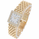 Chopard Classic Ref. 426/1 Gold 18K Factory Diamond Bezel ca.2000 - Bild 2 Vorschau