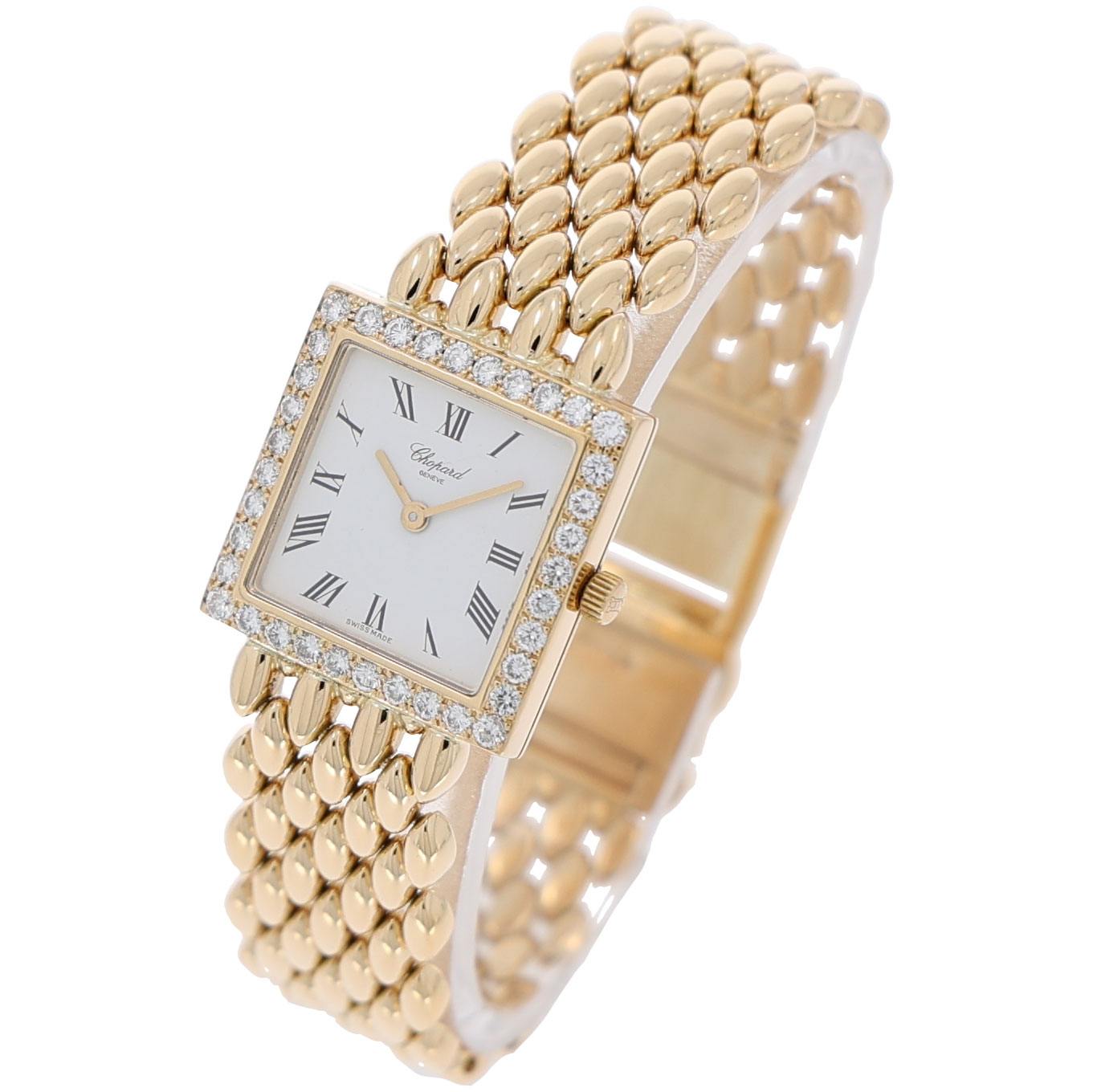 Chopard Classic Ref. 426/1 Gold 18K Factory Diamond Bezel ca.2000 - Bild 2