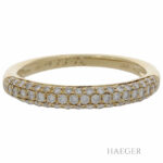 Ring Gr.54 Gelbgold 750 / 18K mit 0,5ct Diamanten - Bild 2 Vorschau