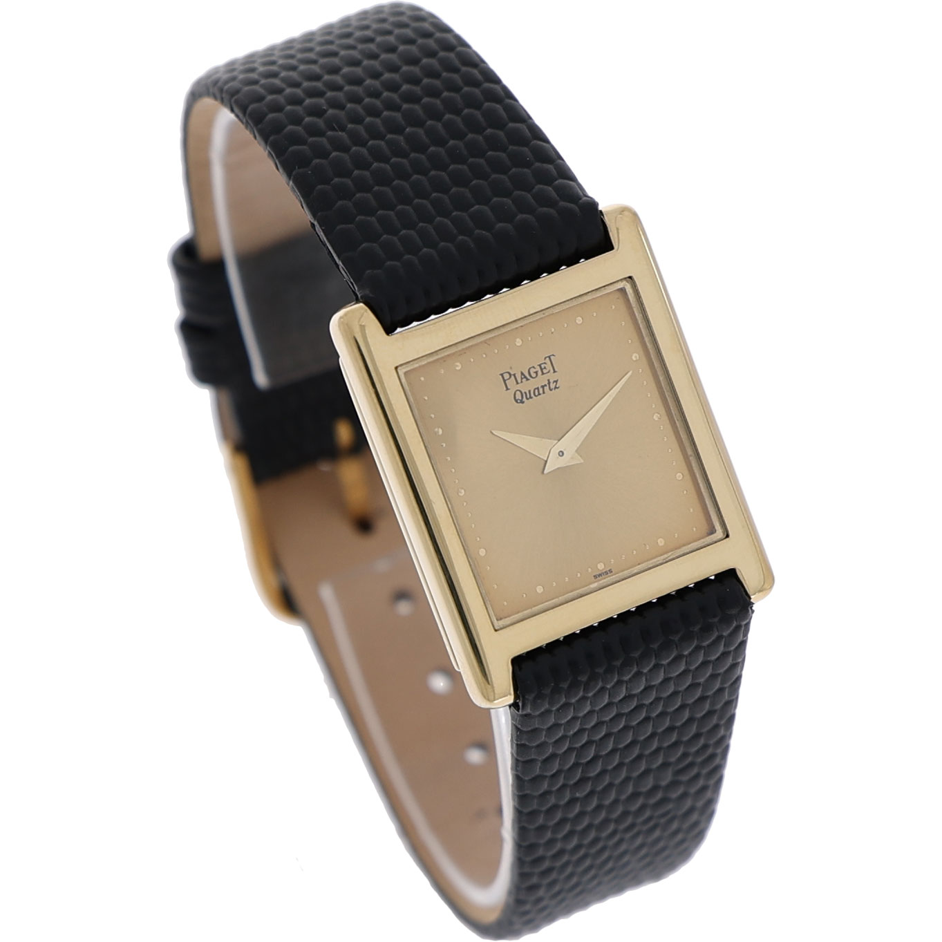 Piaget Tank Classic Ref. 70800 Gold 18 K Quarz 1980’s Vintage Watch - Bild 3