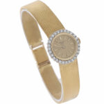 Chopard Lady Gold 18K Diamaond Watch ca. 1960 Manual Wind - Bild 3 Vorschau