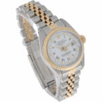Rolex Lady-Datejust 26 Ref. 69173 Steel/Gold white dial + Papers 1987 - Bild 3 Vorschau