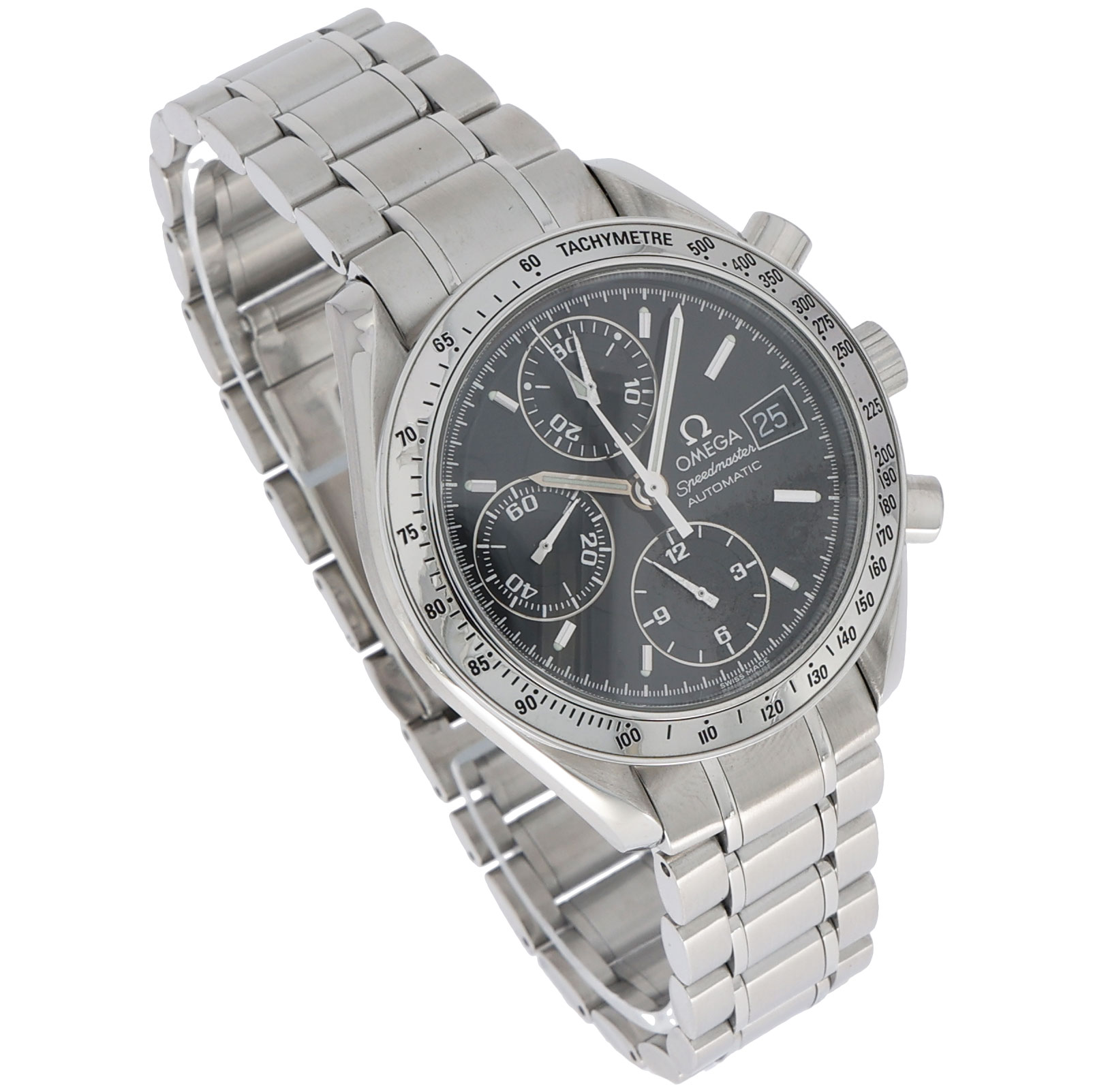 Omega Speedmaster Date Automatic Ref. 3513.50.00 Steel with Papers 2002 - Bild 3