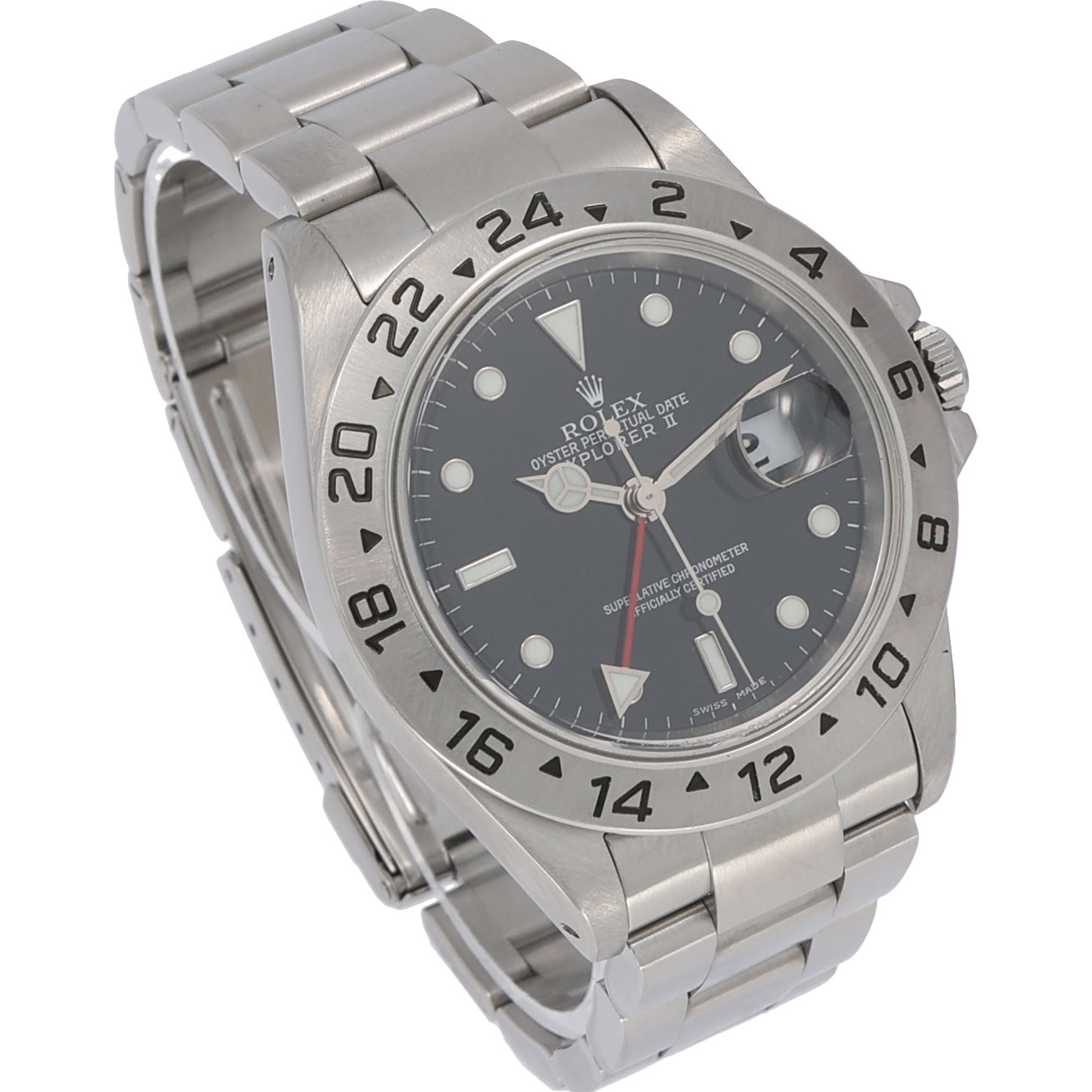 Rolex Explorer II Ref. 16570 Black dial Full Set 2004 - Bild 3
