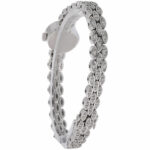 Chopard Lady Diamond Watch Whitegold 18K with Diamond Bracelet ca. 1980 - Bild 6 Vorschau