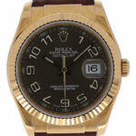 Rolex Datejust 36 Ref. 116138 Bronze Chocolate Dial Gold 18K ca. 2006 - Bild 2 Vorschau