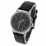 Heuer Dato Compax Vintage Vollkalender Valjoux 72c ca. 1950 - Bild 3 Vorschau
