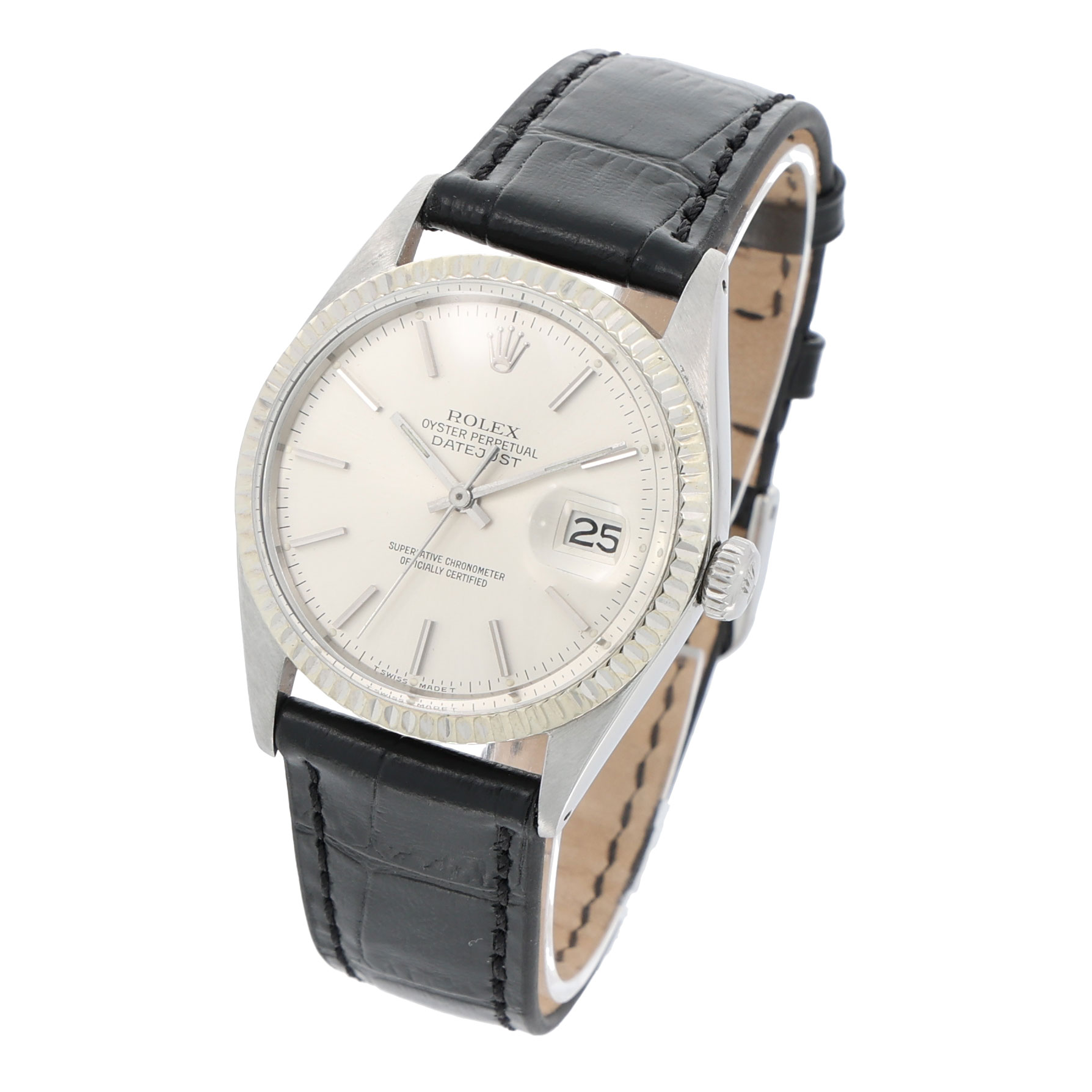 Rolex Datejust 36 Ref. 1601 leather strap ca. 1970 - Bild 3