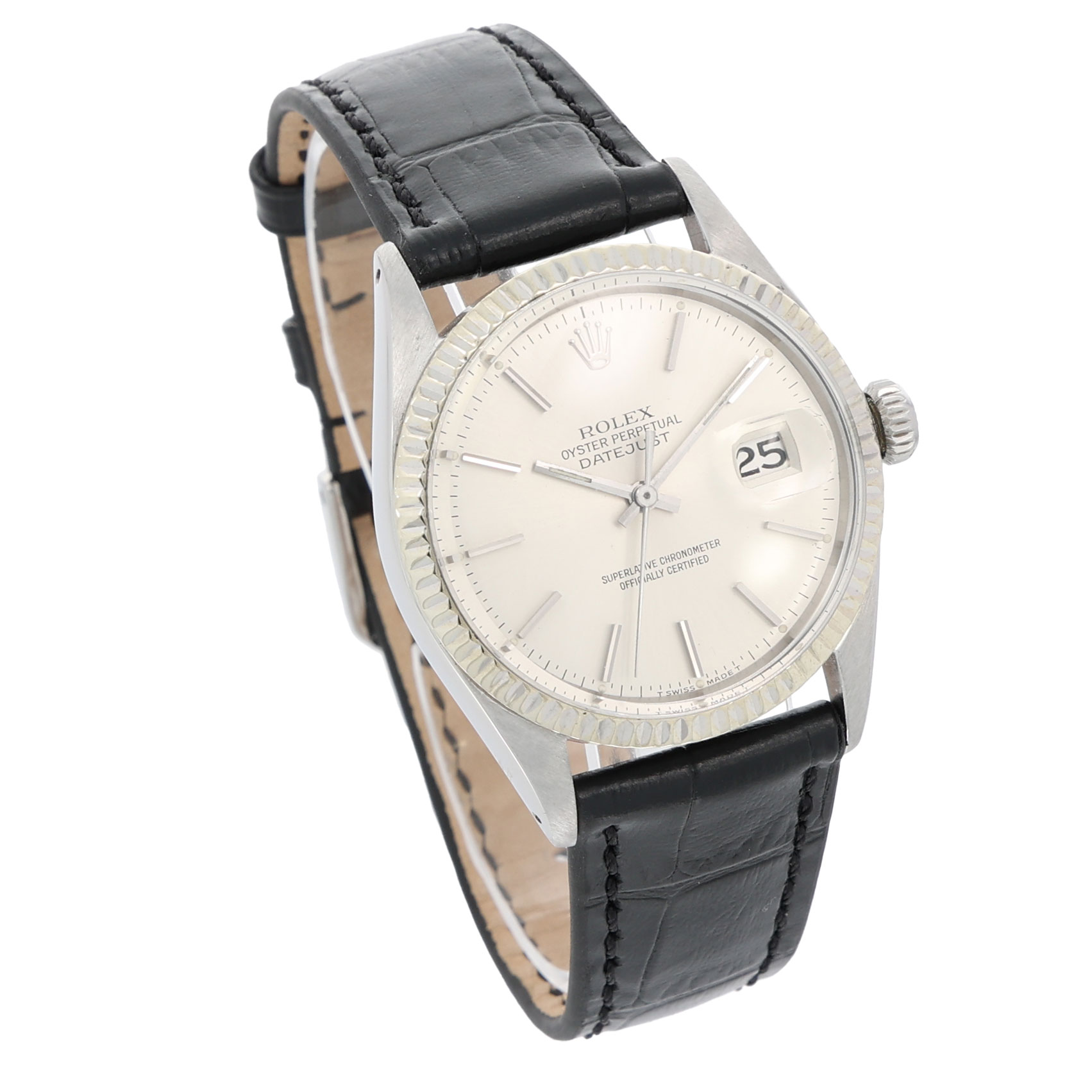 Rolex Datejust 36 Ref. 1601 leather strap ca. 1970 - Bild 4