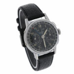 Heuer Dato Compax Vintage Vollkalender Valjoux 72c ca. 1950 - Bild 4 Vorschau