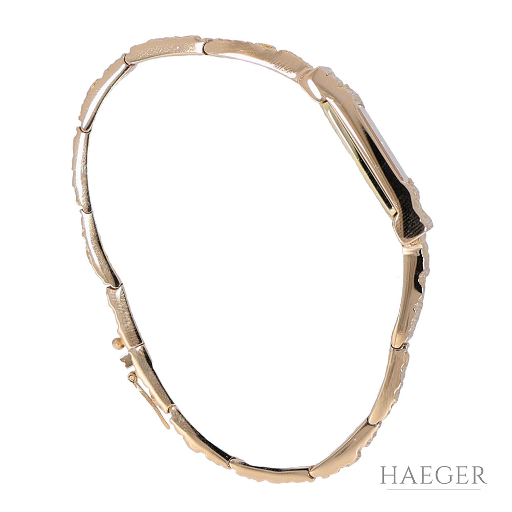 Lapponia Damenuhr Gold 585 Quarz mit Goldband - Bild 5