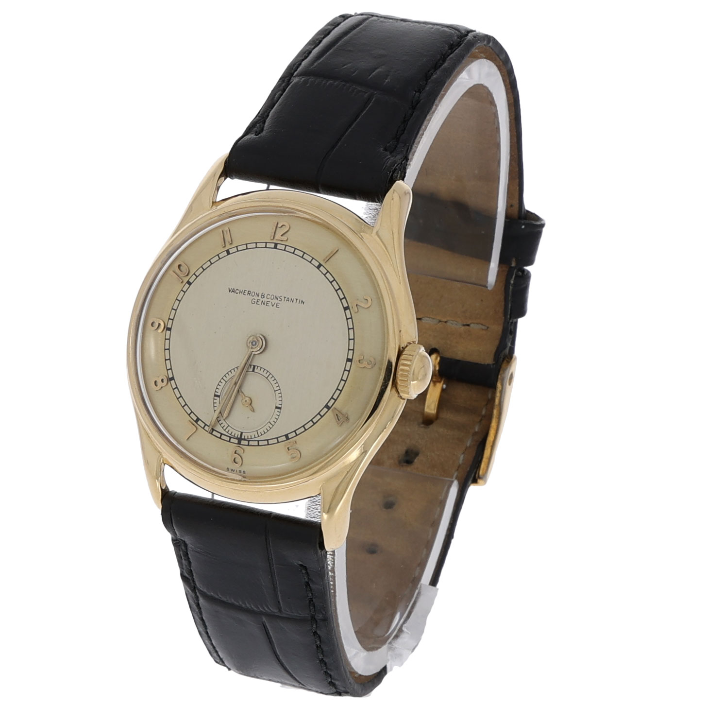 Vacheron Constantin 18K Gold Watch 32mm with small second ca. 1950 - Bild 3