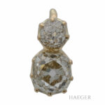 Anhänger Gelbgold 585 / 14K mit 0,7ct Altschliff Diamanten Vorschau